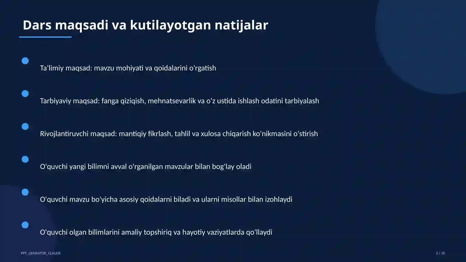 Ko'rsatkichli funksiya va tenglamalar (10-sinf) 3