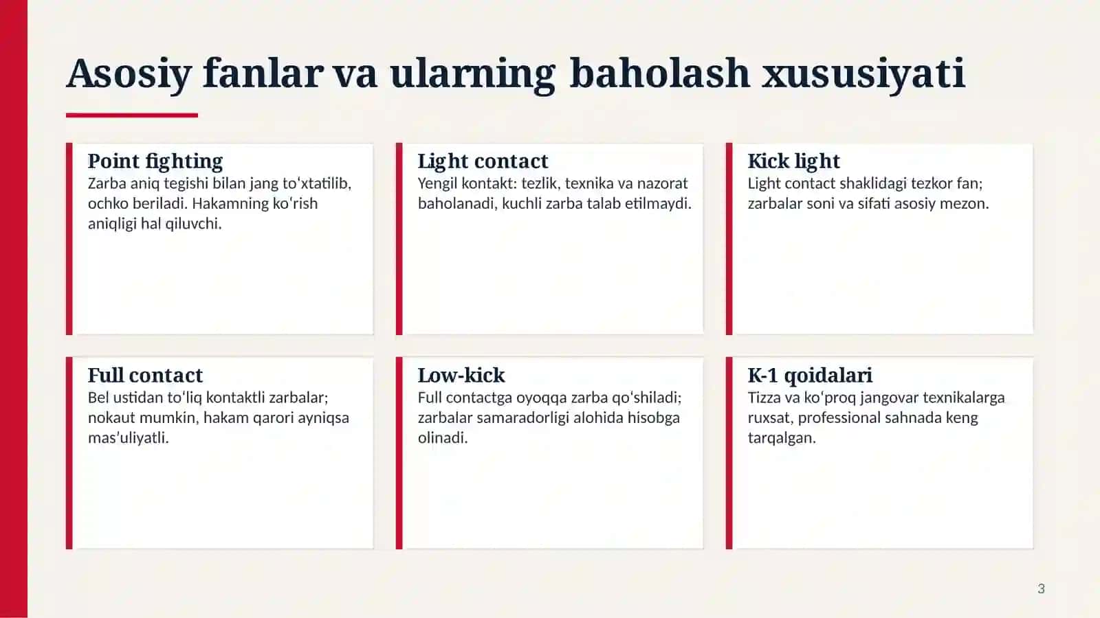 KIKBOKSING 3
