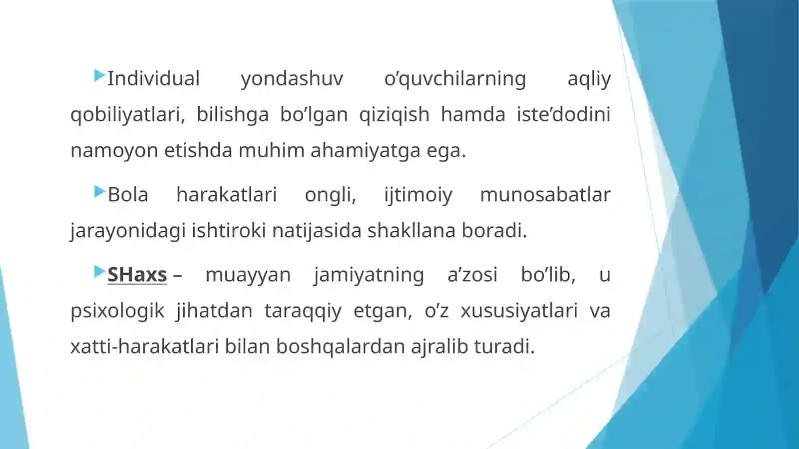 Shaxsning irodaviy sifatlarini rivojlanishi 3
