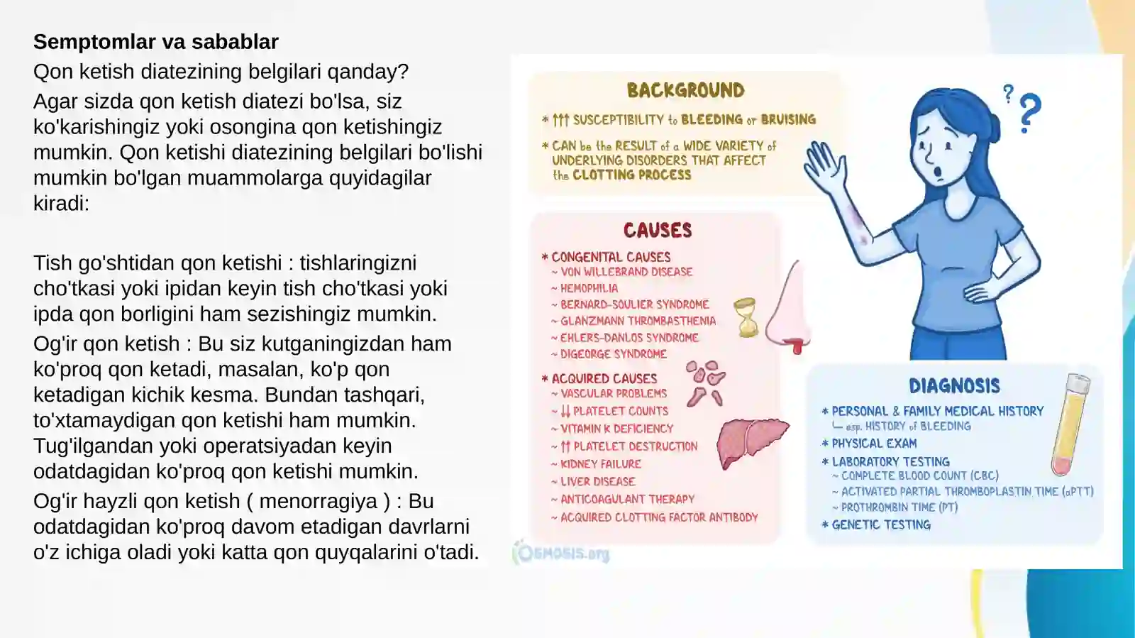 Gemorragik diatezlarning ko’rinishlari 3