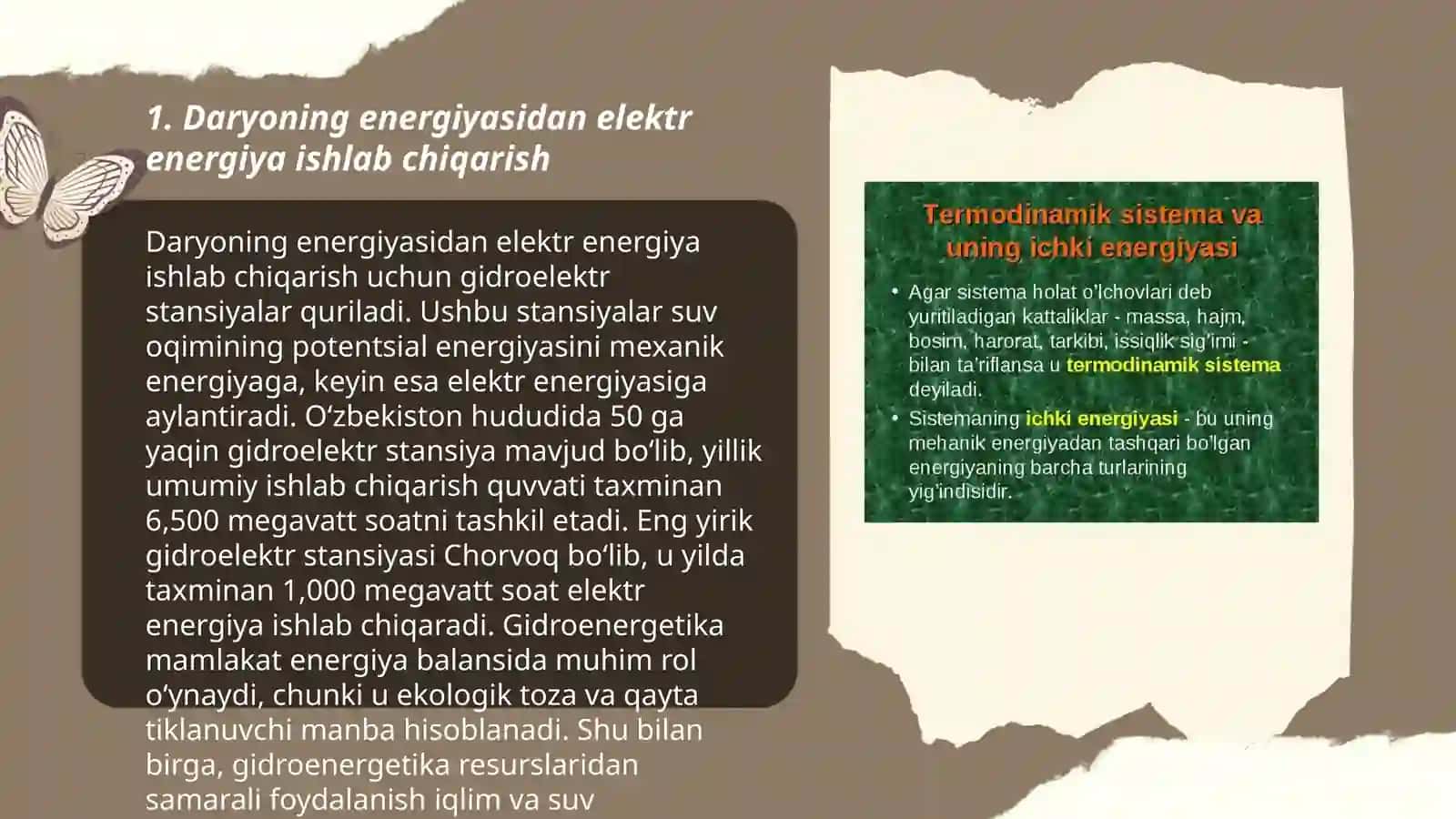 Daryoning energiyasi va ishi 3