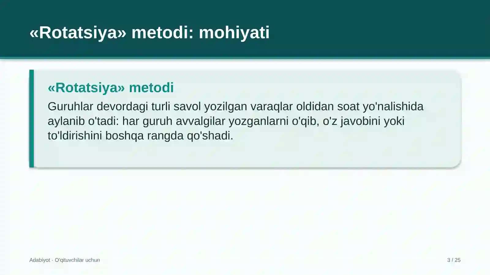 adabiyot darslarida rotatsiya metodidan foydalanish 1750 3