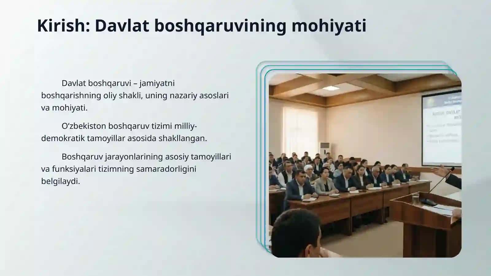 O'zbekiston Respublikasining davlat boshqaruvi 3