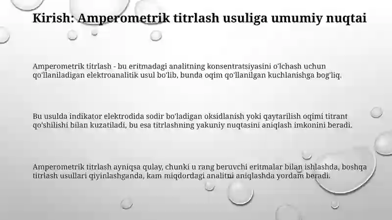 Amperometrik titrlash 3