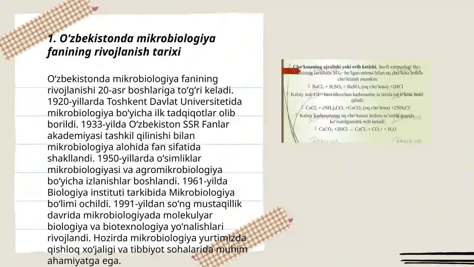 Oʻzbekistonda Mikrobiologiya, Virusologiya, Immunologiya Fanini Tarixi va Ung Hissa Qoʻshgan Olimlar 3