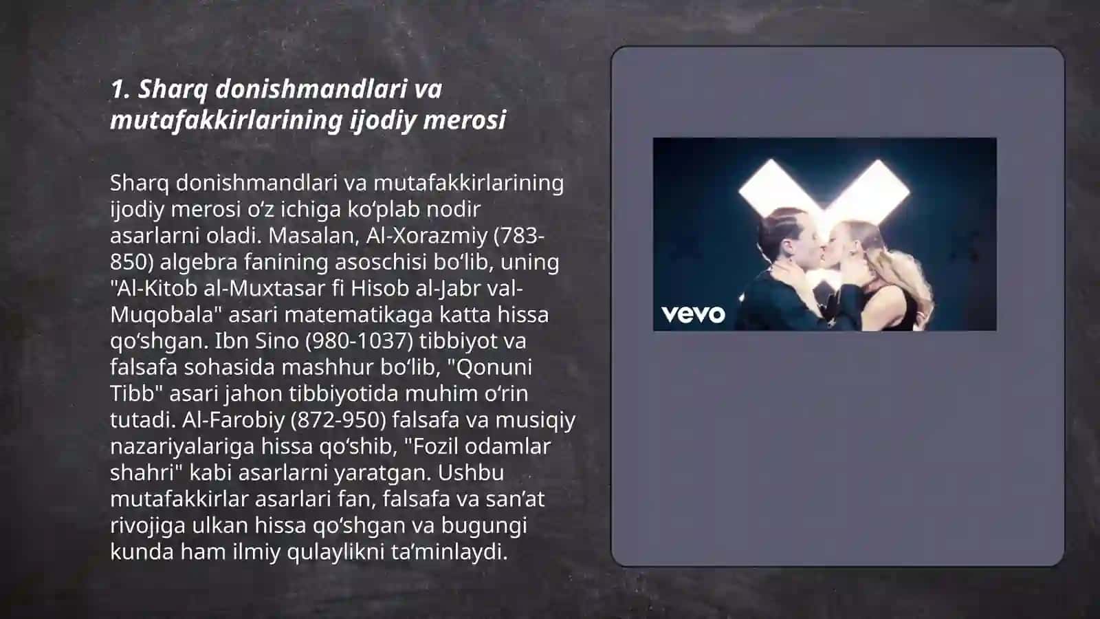 Sharq donishmandlari va mutafakkirlarning ijodiy merosida mudarrislarni tanlash, ularga qoʻyilgan talab, ularning mahorati, muloqot va muomala madaniyati 3