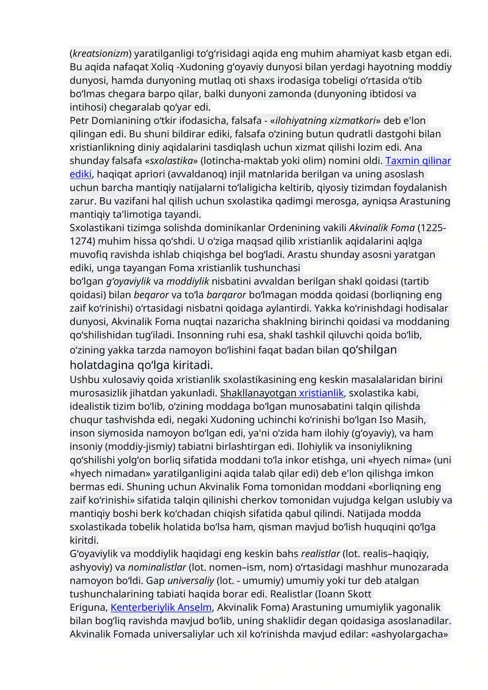 Yevropa mutafakkirlari Platon, Dekart va Yumning falsafaga oid qarashlari 3