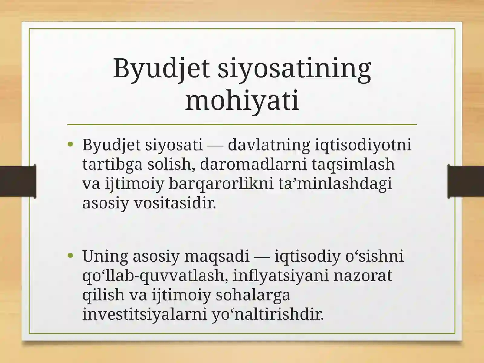 Byudjet siyosati 3