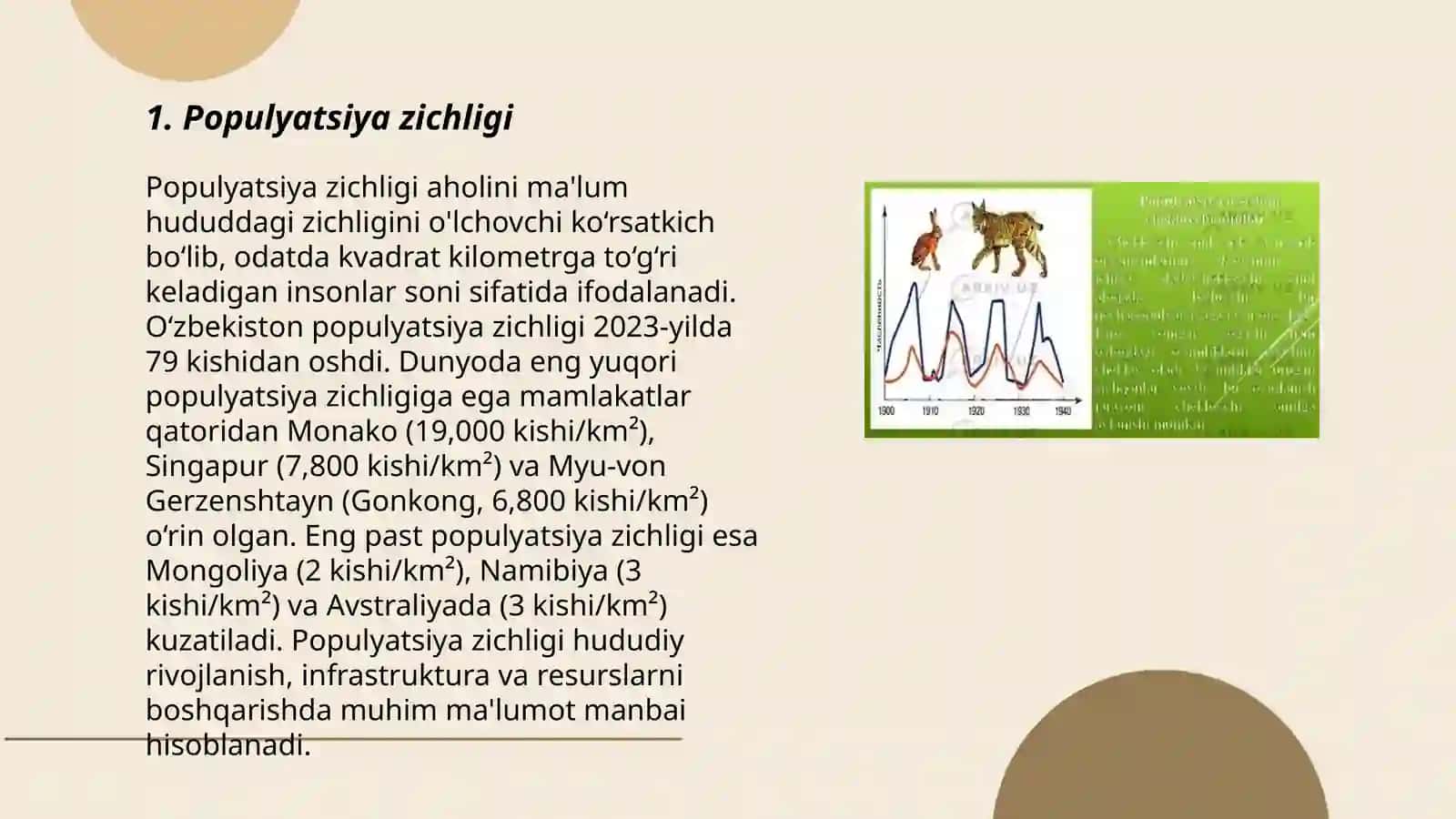 Populyatsiyalar ekologiyasi.Populyatsiyaning ekologik strukturasi 3