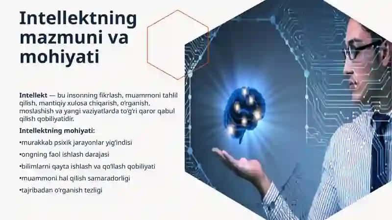 Intellekt va uni rivojlantirish 3