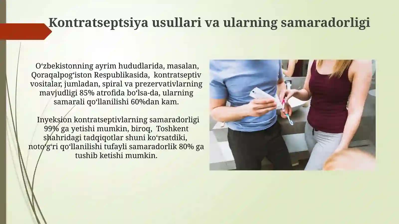 Demografik muammolar va tug'ilishni boshqarilish muammolari. Oilani rejalashtirish 3