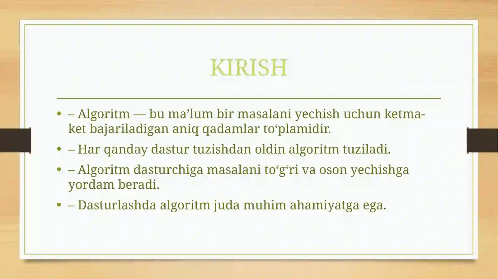 Masalalarning algoritimini tuzish va shu algoritm asosida Visual Basic dasturlash tilida dastur tuzish 3