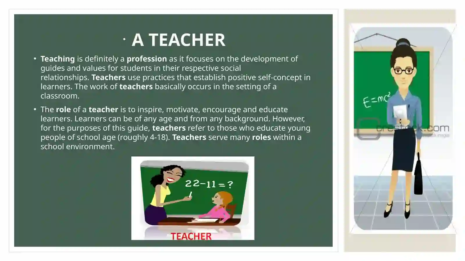 A TEACHER 3