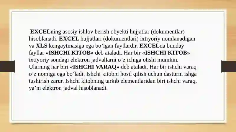 Microsoft Excel 3