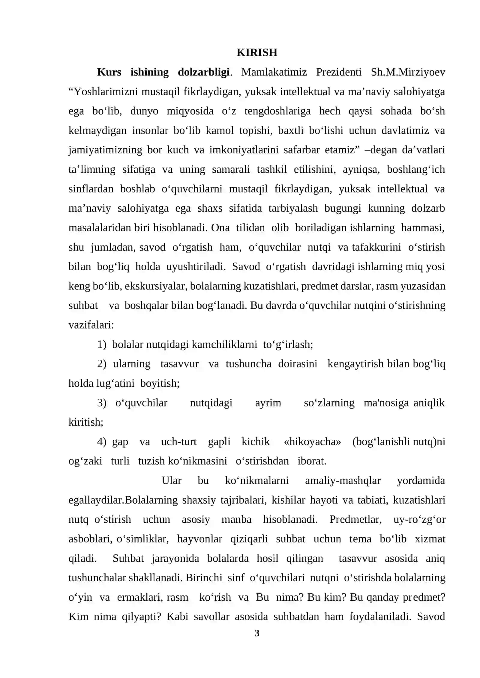 Savod o‘rgatish davridagi dars tiplari, ularning maqsadi, mazmuni va ko‘rilishi 3