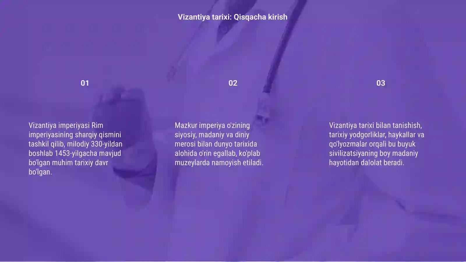 Vizantiya tarixi ga oid mizeylar 3