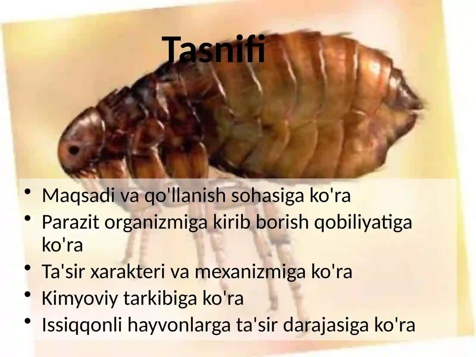Insektoakaritsidlar va rodentsidlar xarakteristikasi 3