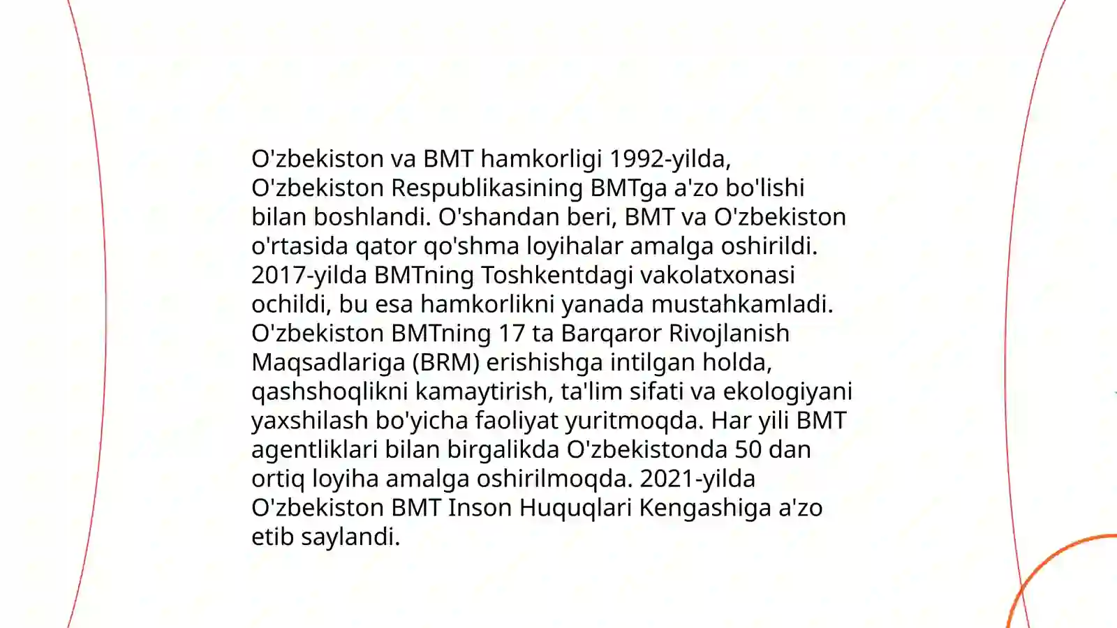 O'zbekiston va BMT Hamkorligi 3