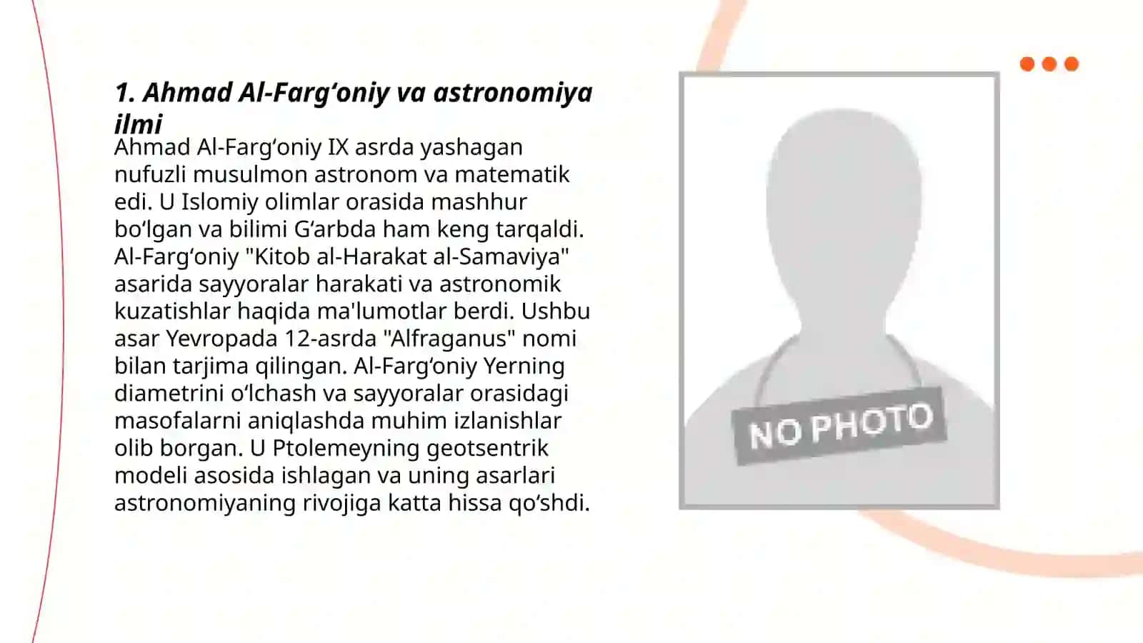 Ahmad Al-Fargʻoniy va astronomiya ilmi 3