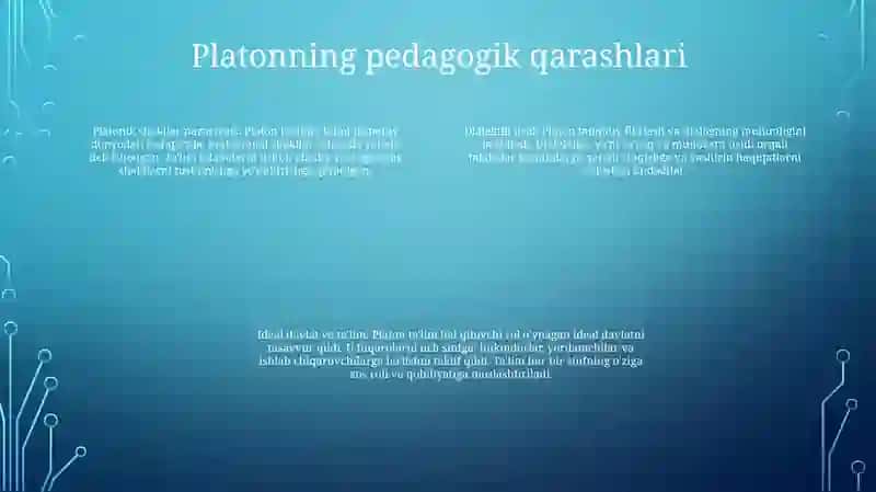 Antik Davir Faylasuflarining Pedagogik Qarashlari 3