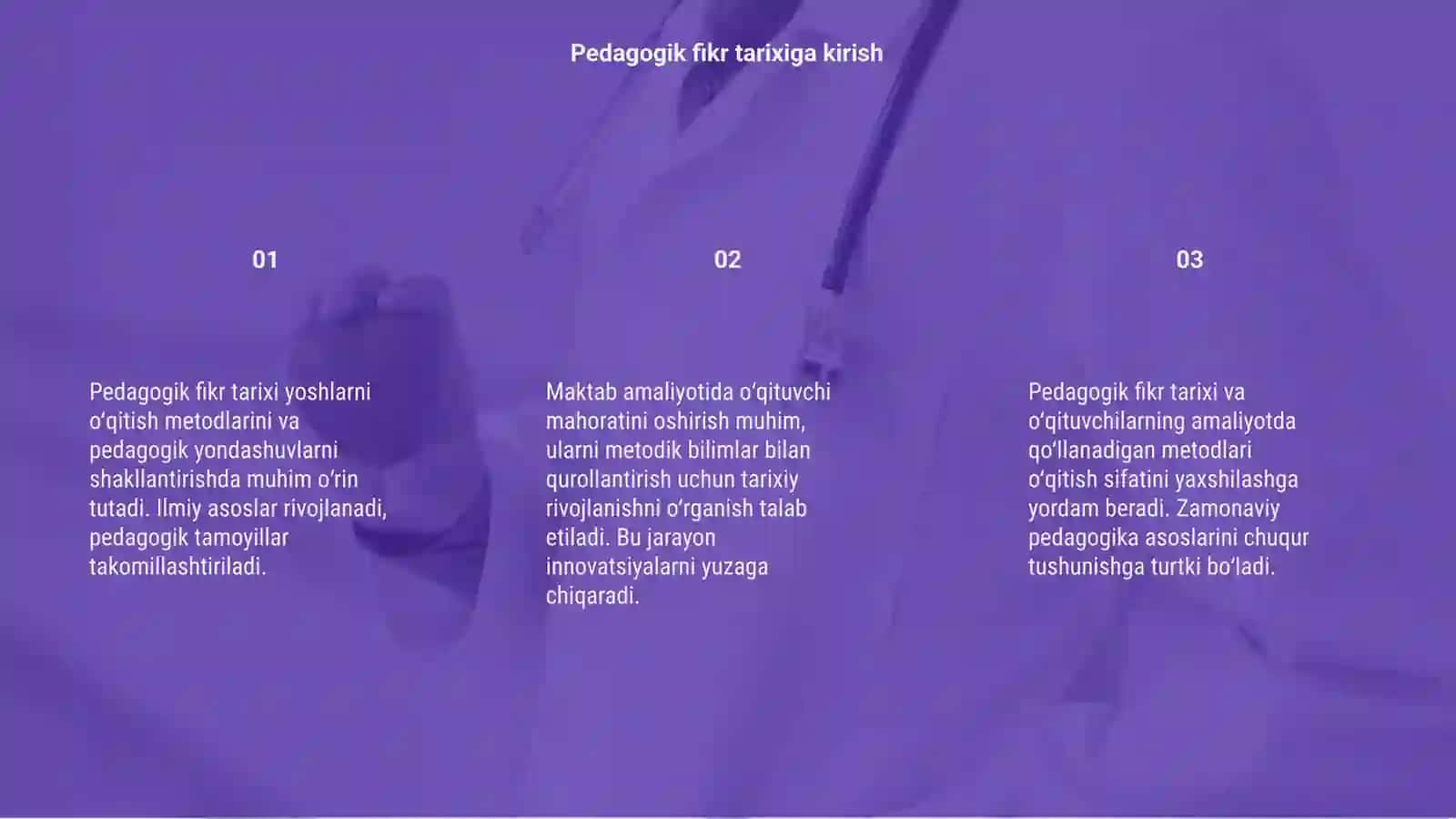 Pedagogik fikr tarixi va maktab amaliyotida oʻqtuvchi mahorati masalasi 3