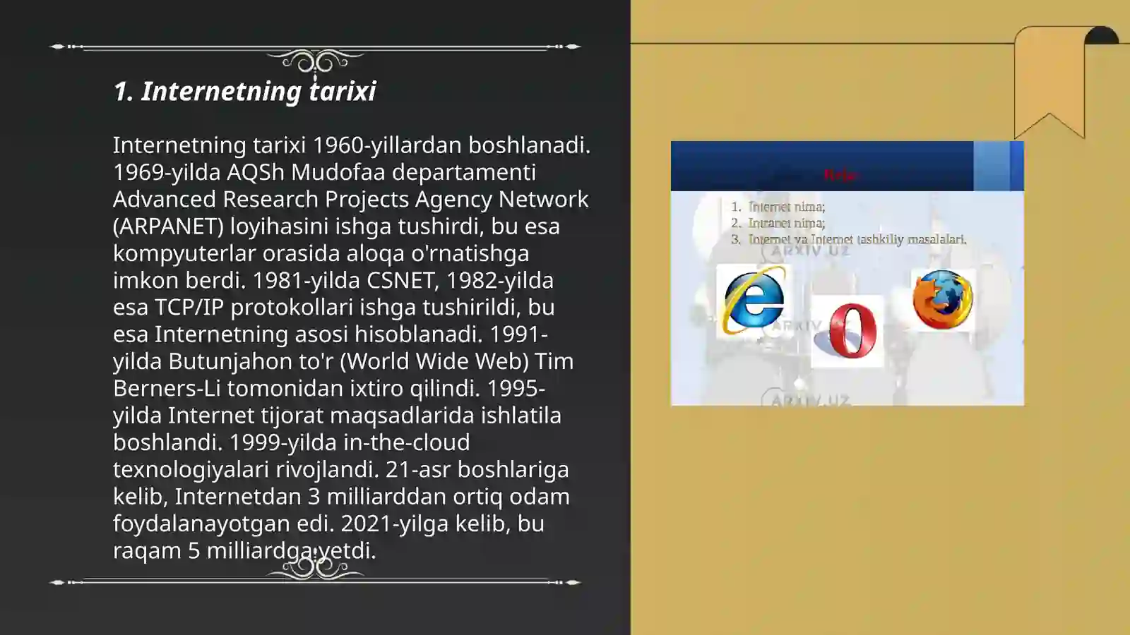 Internet tarmog'i 3