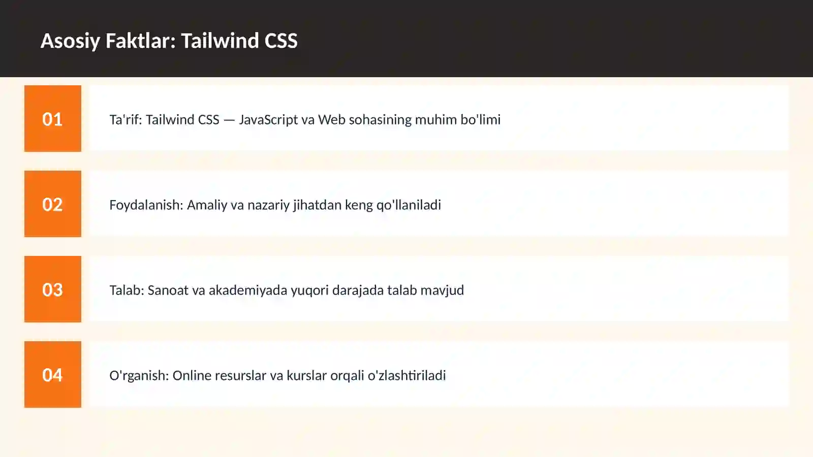 DASTURLASH | JAVASCRIPT VA WEB 3