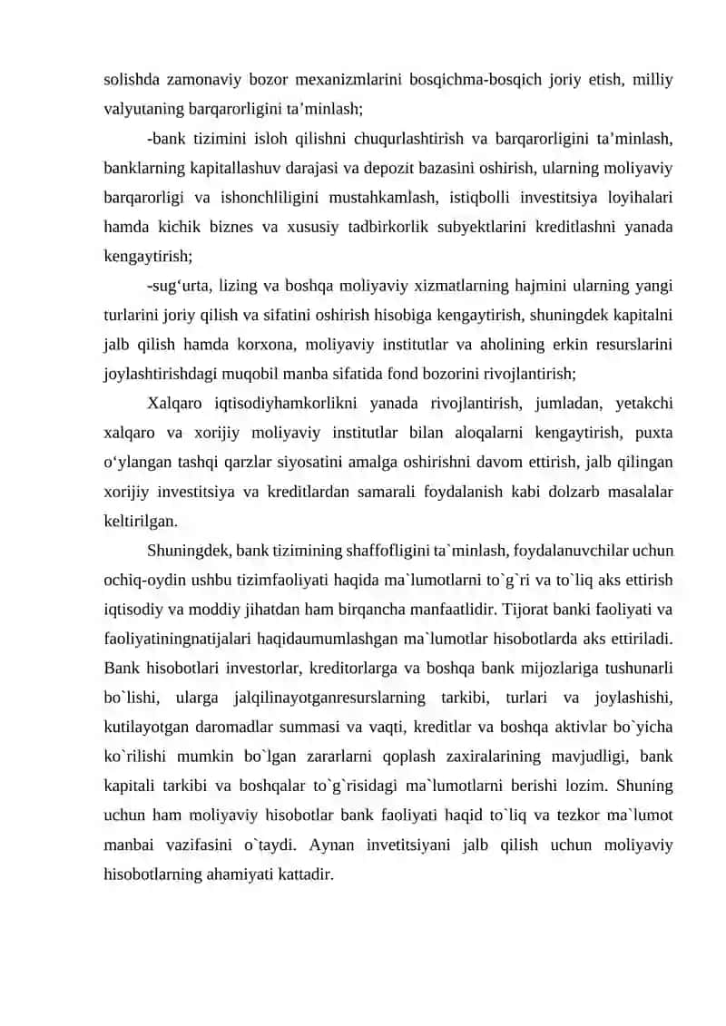 Foyda yoki zararlar va boshqa umumiy daromadlar to’g’risidagi hisobotni tayyorlash 3
