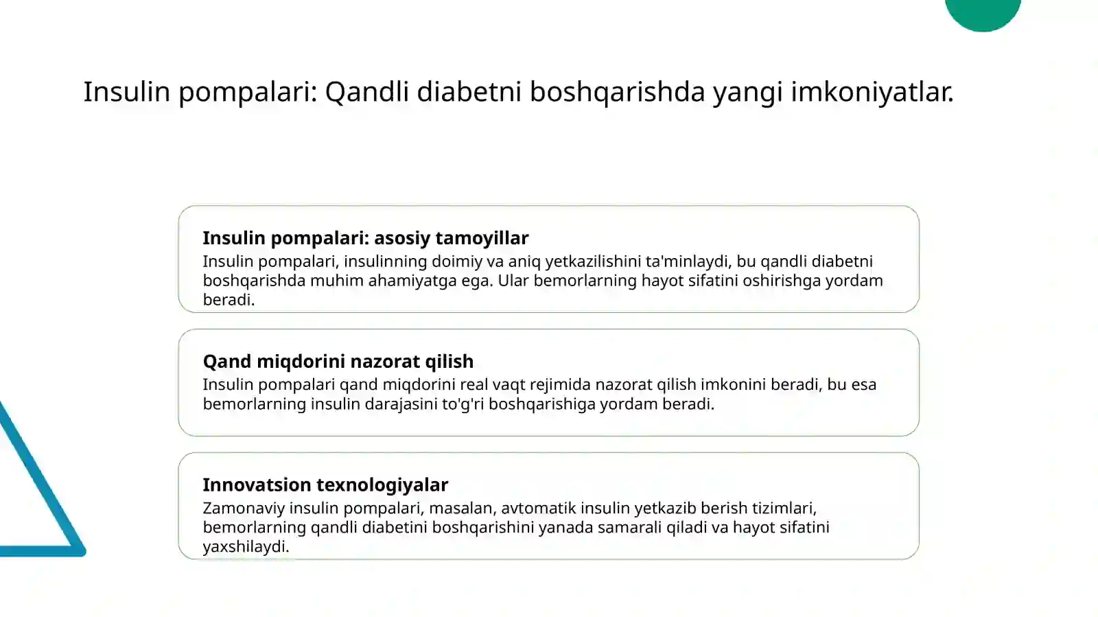 Insulin pompalari va freestyle libre 3