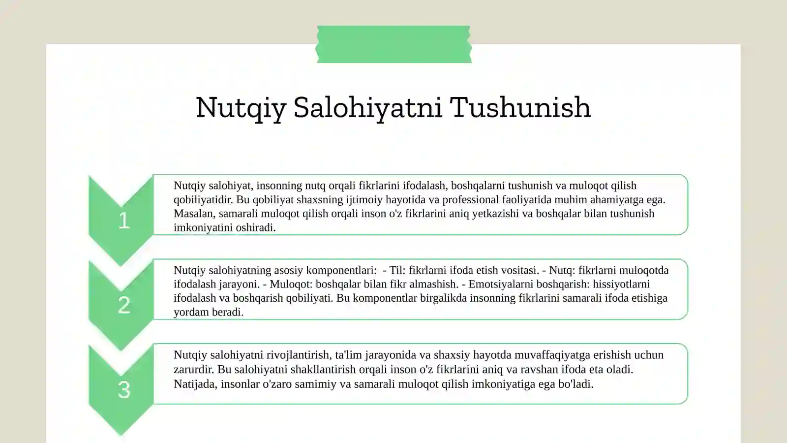 Nutqiy salohiyat 3