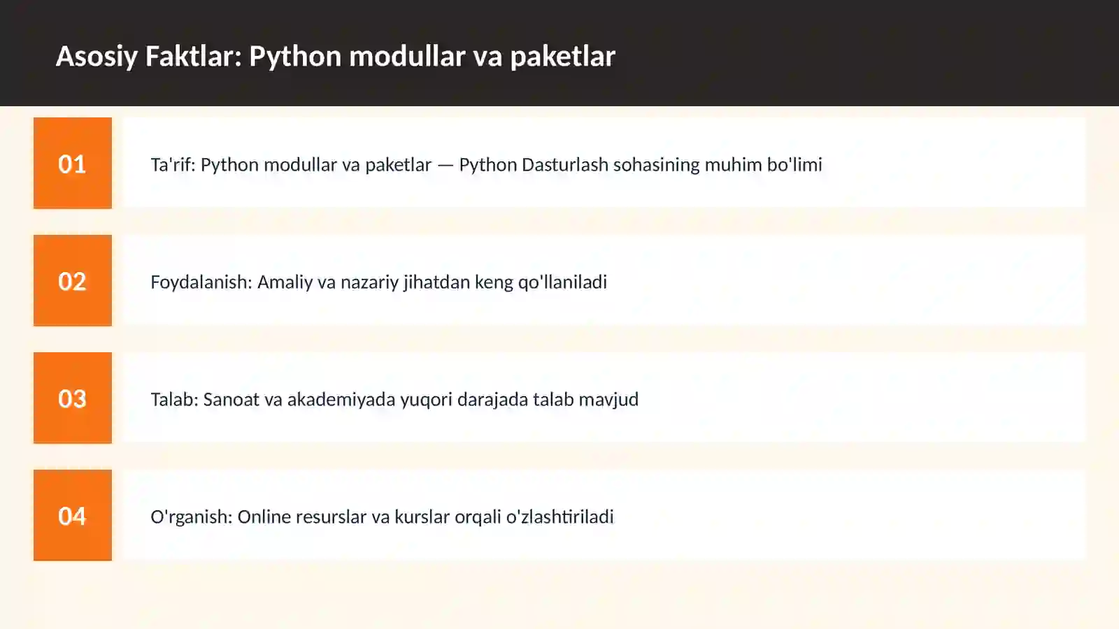 DASTURLASH | PYTHON DASTURLASH 3