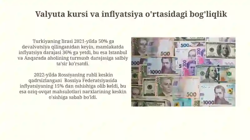 Valyuta kurslarining makroiqtisodiy barqarorlikka ta'siri 3