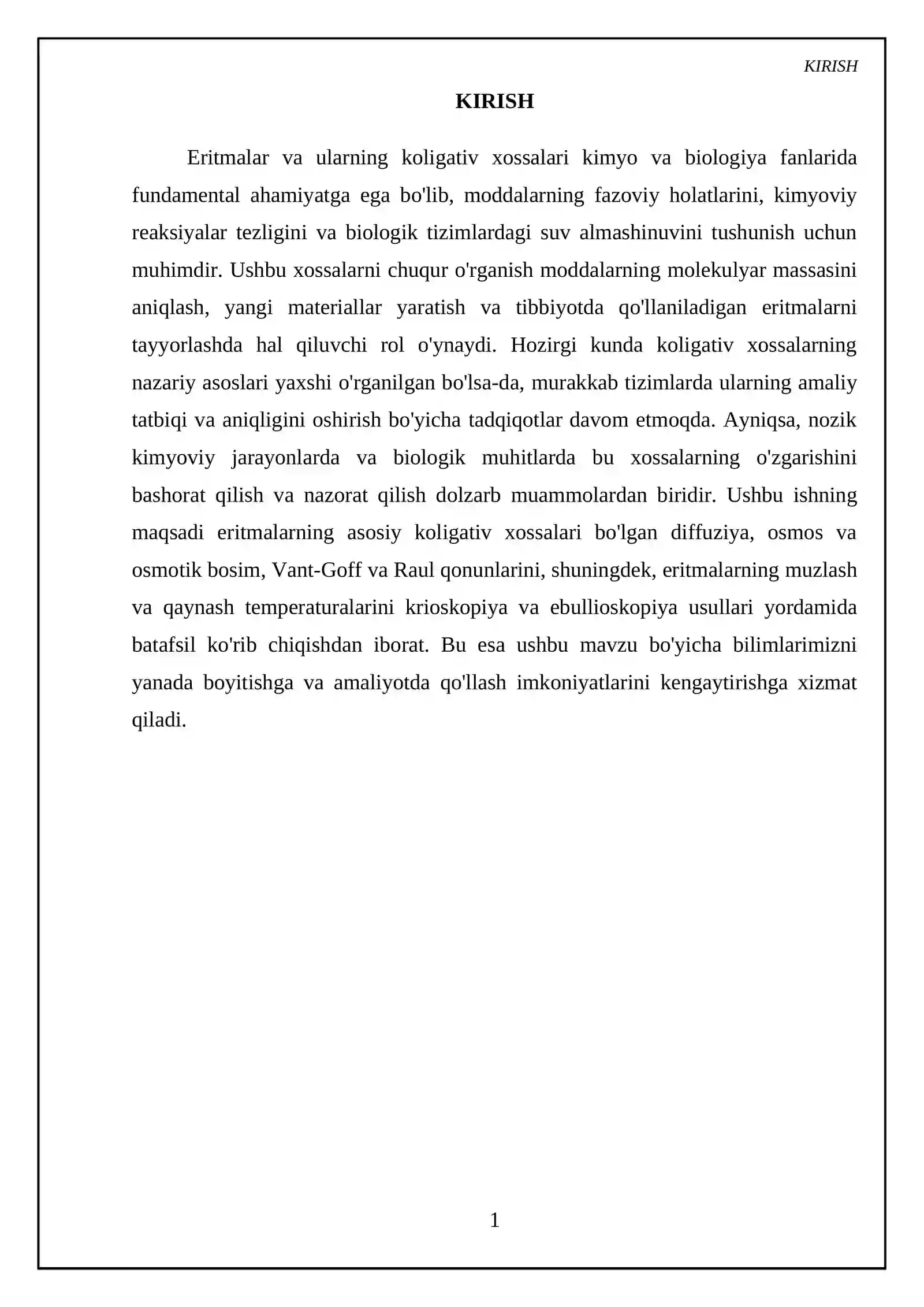 Eritmalarning Koligativ Xossalari 3