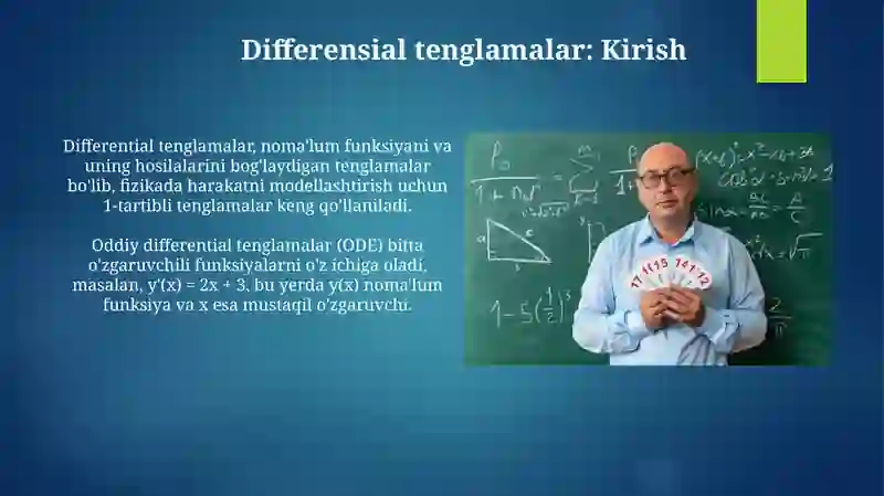 Differensial tenglamalar 3