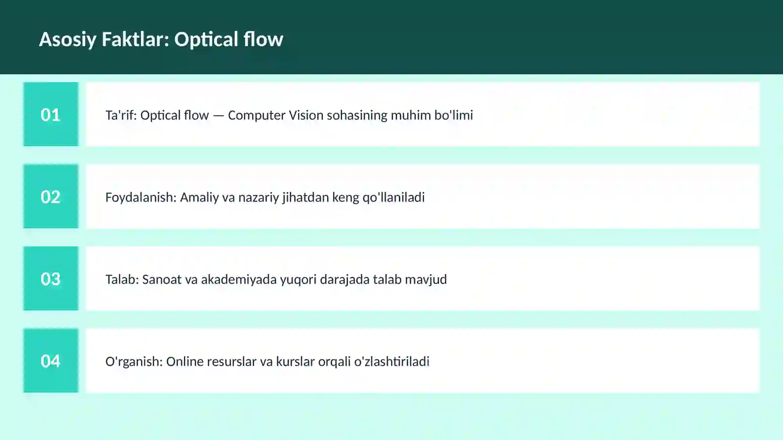 Optical flow 3