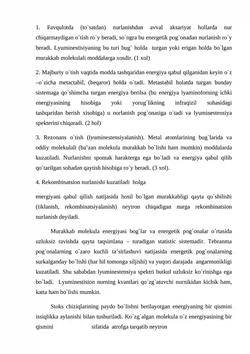 Molekulalarning magnit xususiyatlari 3
