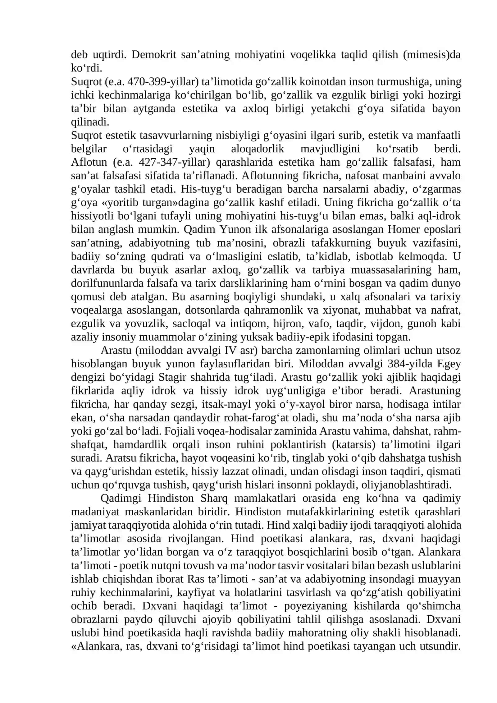 Estetika 3