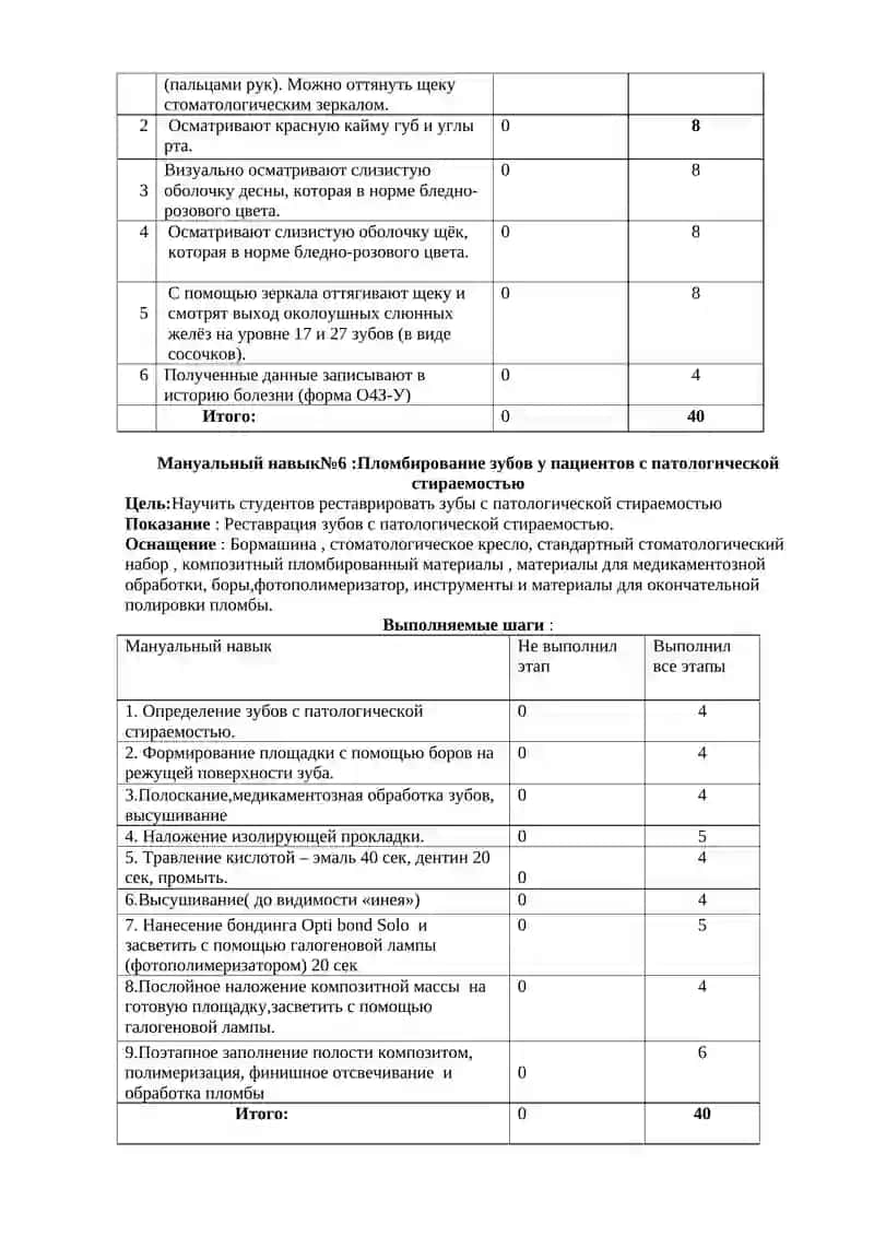 Мануальный навык №1: Пальпация слизистой оболочки полости рта 3