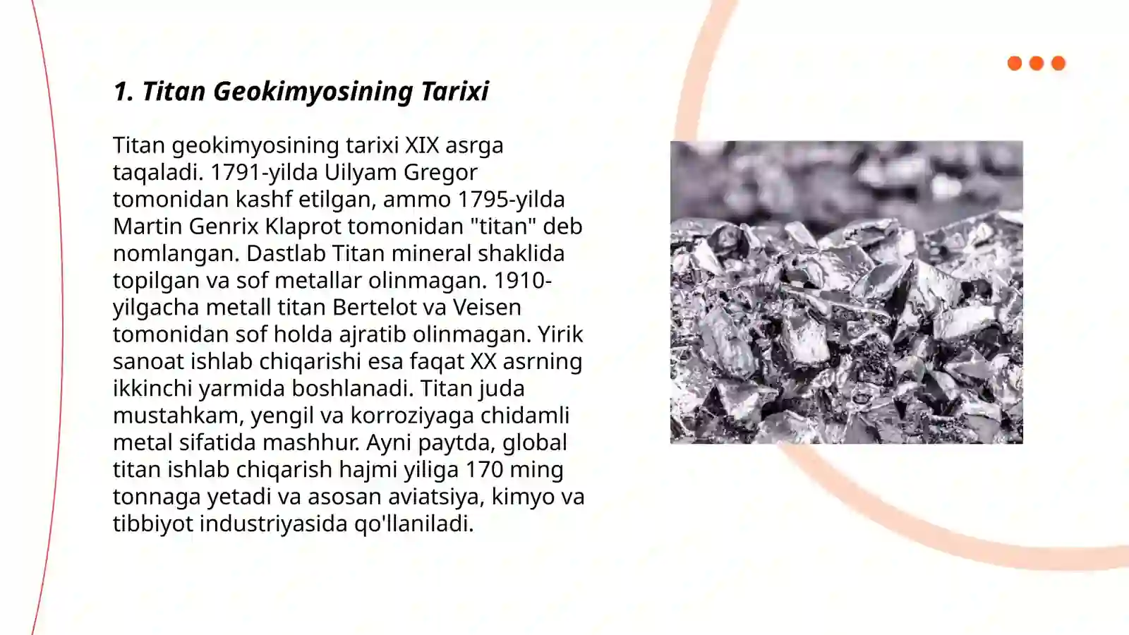Titan Geokimyosi 3