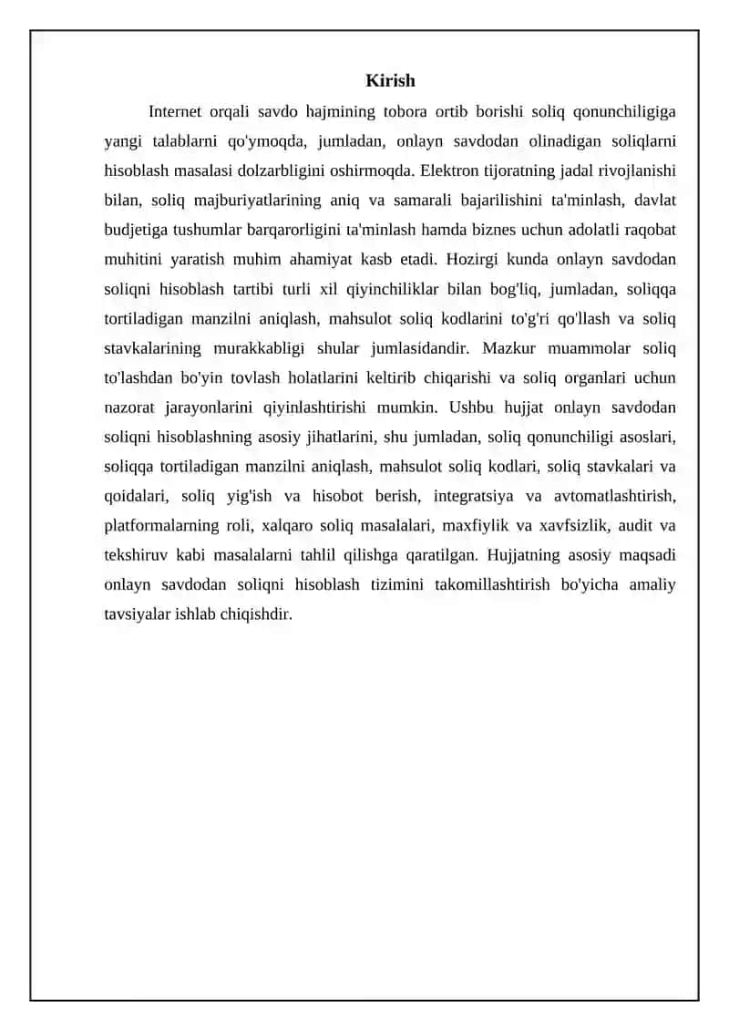 Onlayn savdo solig'ini hisoblashning asosiy tamoyillari 3