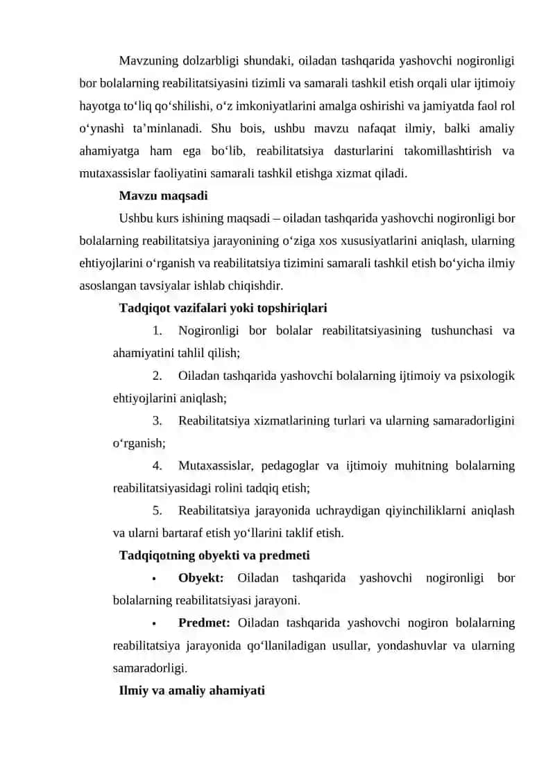 Nogironligi bor bolalar reabilitatsiyasi 3