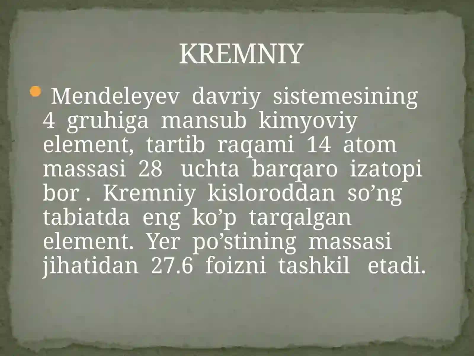 KREMNIY 3