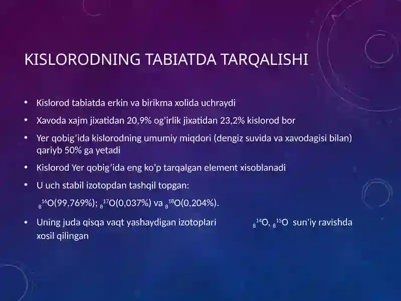 Kislorod 3