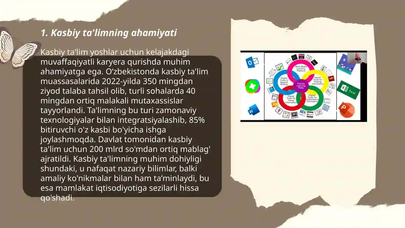 Kasb ta'lim turlari va ta'lim metodlari 3