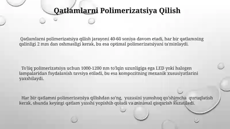 Oquvchan kompozit plombalar 3