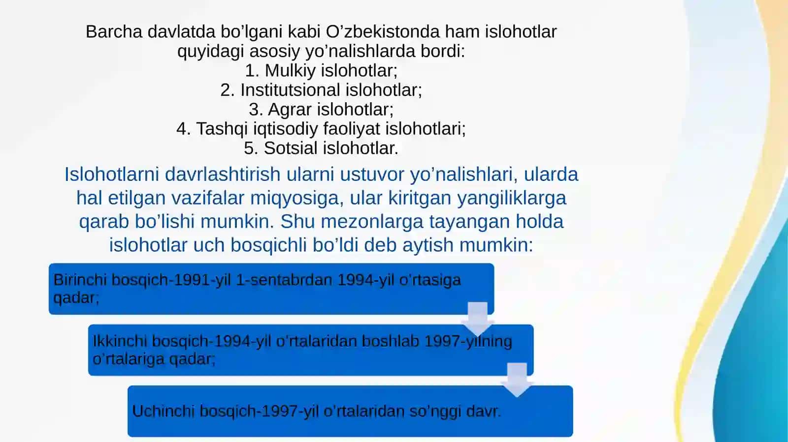 O’zbekistonda xususiy mulk va tadbirkorlikni yanada rivojlantirish 3