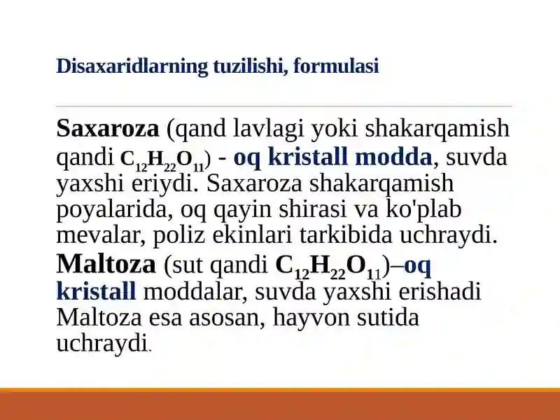 Disaxaridlar 3