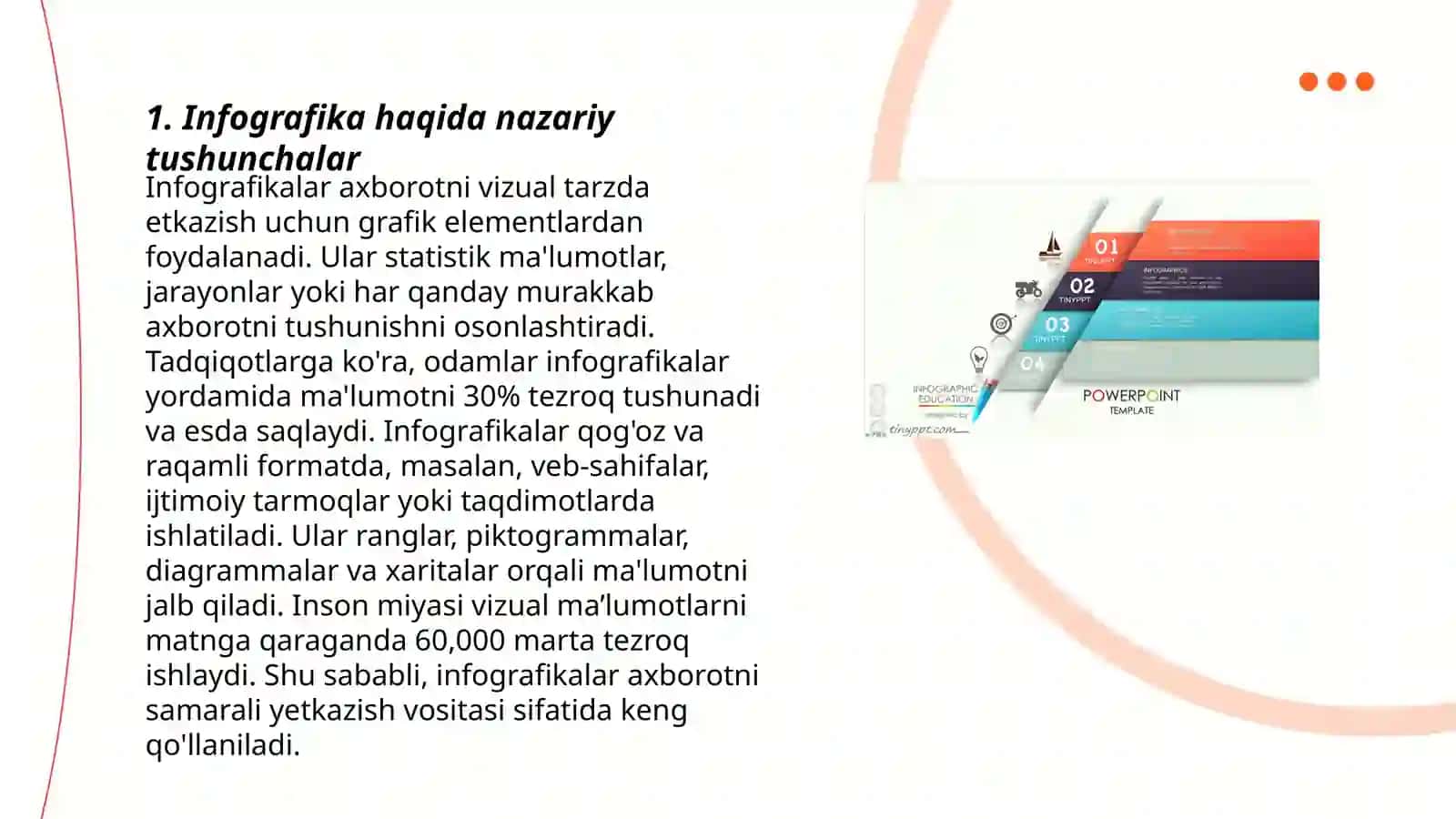 Kasbga doir interaktiv infografika vositalarini yaratish texnologiyasi 3
