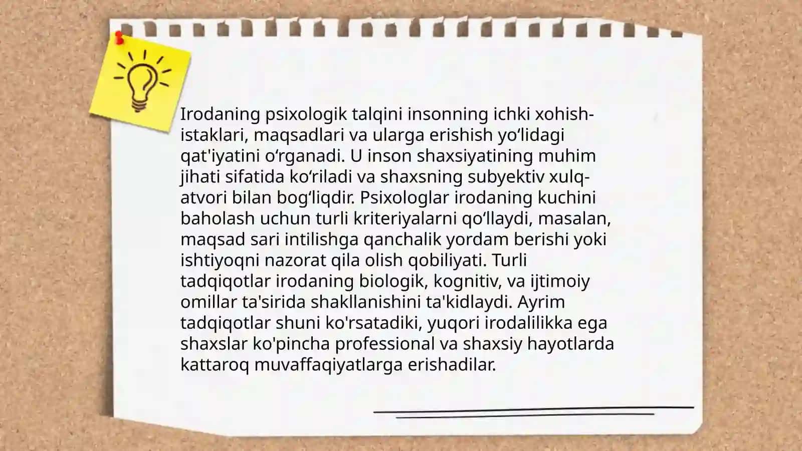 Irodaning psixologik talqini 3