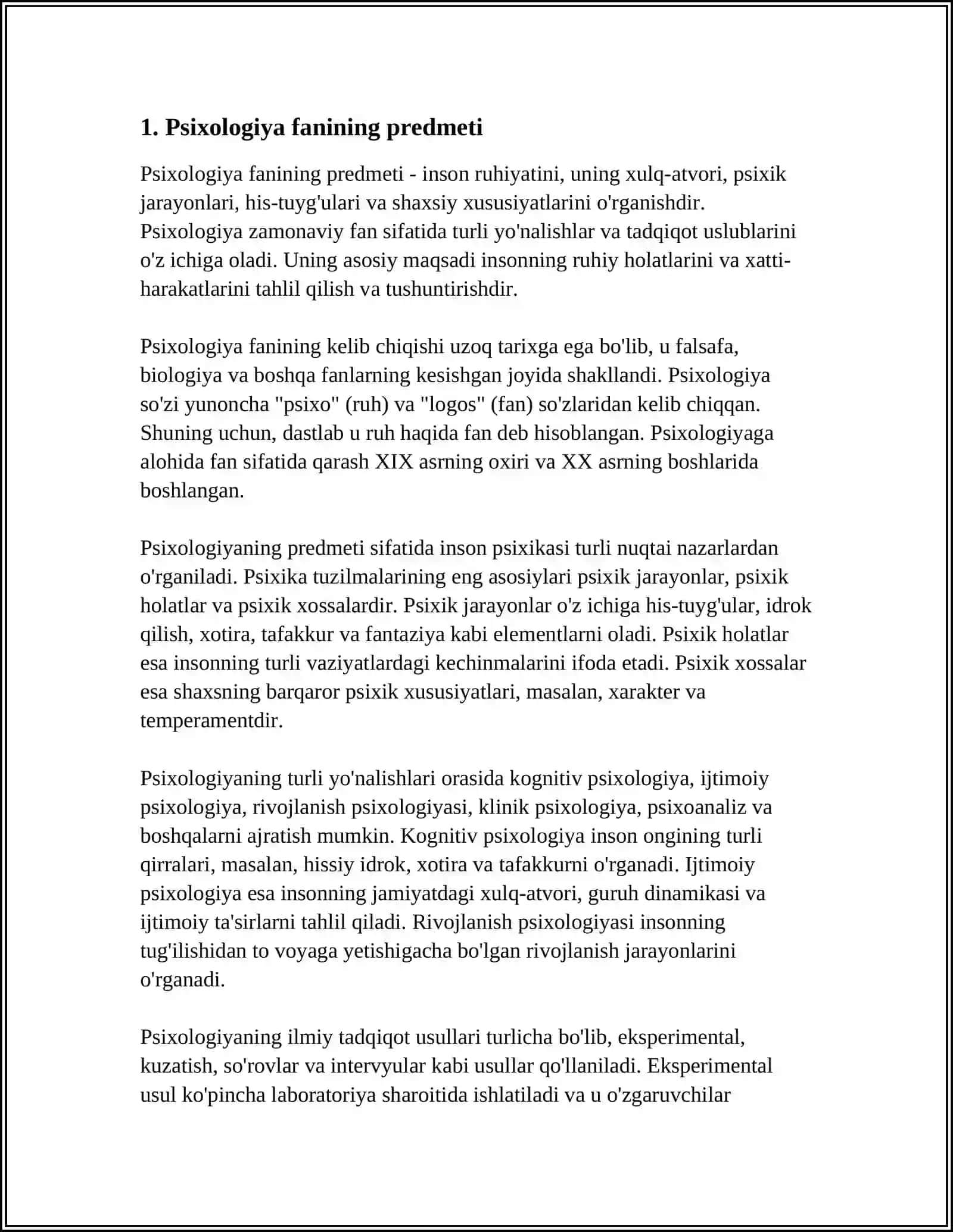 Psixologiya fanining predmeti 3